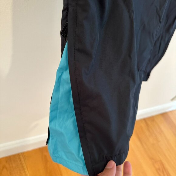 NIKE WOMENS SPORTSWEAR MID-RISE TEAL AND BLACK JOGGERS SIZE M - Picture 7 of 8